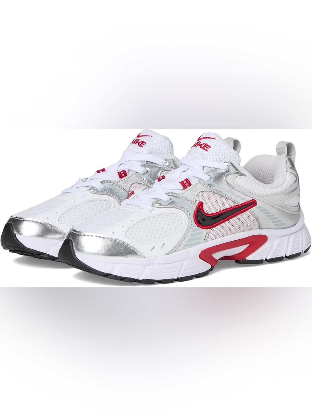 Nike Kids' V5 RNR (Little Kid) Red, White, Grey